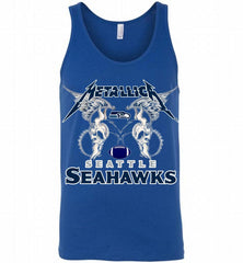 Metallica Seattle SeahawksLogo Tank - zezetee