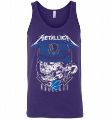 Metallica Skull Snake Dallas Mavericks Tank - zezetee