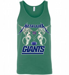 Metallica New York Giants Logo Tank - zezetee