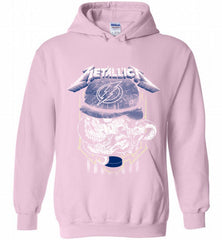 Metallica Skull Snake Tampa Bay Lightning Hoodie - zezetee