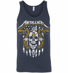 Metallica Pittsburgh Pirates Logo Tank - zezetee