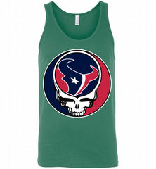Houston Texans Grateful Dead Logo Band Tank - zezetee