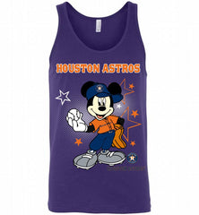 Houston Astros Mickey Mouse Disney Super Star Tank - zezetee