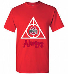 OHIO STATE BUCKEYES DEATHLY HALLOWS ALWAYS GIFT Shirt - zezetee
