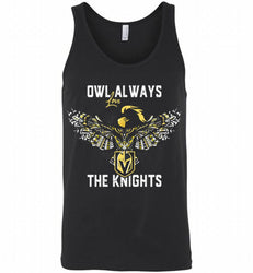 OWL ALWAYS LOVE THE VEGAS GOLDEN THE KNIGHTS Tank