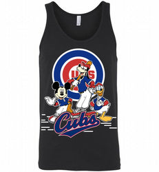Mickey Goofy Donald Chicago Cubs Teams Tank