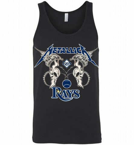 Metallica Tampa Bay Rays Logo Tank - zezetee