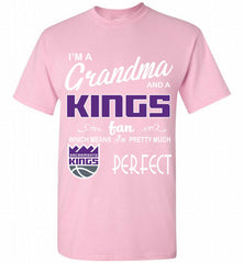 I'M A Grandma And A Sacramento Kings Fans Perfect Shirt - zezetee