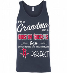 I'M A Grandma And A Houston Rockets Fans Perfect Tank - zezetee