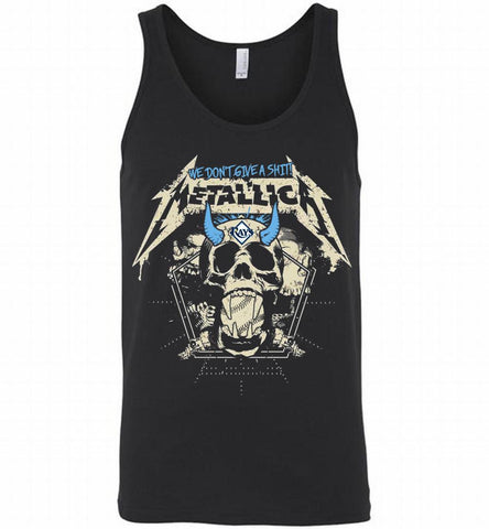 Metallica We Don't Give A Shit Tampa Bay Rays Tank - zezetee