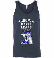 MICKEY TORONTO MAPLE LEAFS WITH THE STANLEY CUP HOCKEY NHL Tank - zezetee