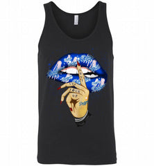 MLB Los Angeles Dodgers Lip Shut The Fuck Up Tank - zezetee