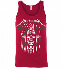 Metallica Boston Celtics Logo Tank - zezetee