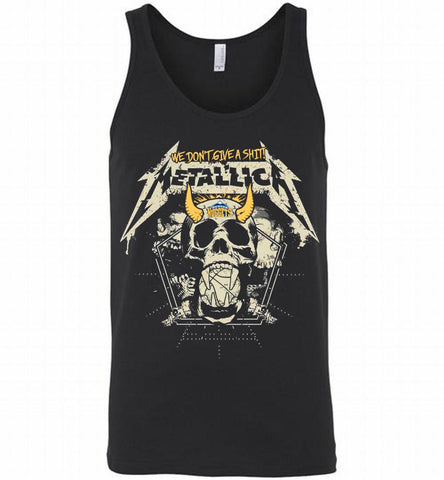 Metallica We Don't Give A Shit Denver Nuggets Tank - zezetee