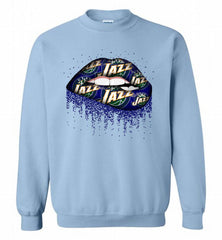 Lip Utah Jazz Crewneck Sweatshirt - zezetee