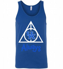 KENTUCKY WILDCATS DEATHLY HALLOWS ALWAYS GIFT Tank - zezetee