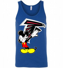Disney Mickey  Mouse Dabbing Atlanta Falcons Tank - zezetee