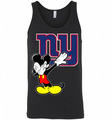 Disney Mickey Mouse Dabbing New York Giants Tank - zezetee