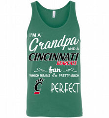 I'M A Grandpa And A Cincinnati Bearcats Fan Tank - zezetee