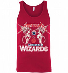 Metallica Washington Wizards Logo Tank - zezetee