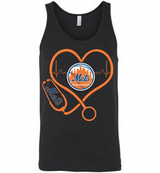 Nurse Heartbeat New York Mets Tank
