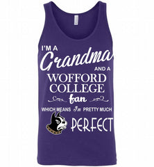 I'M A Grandma And A Wofford Terriers Fan Tank - zezetee