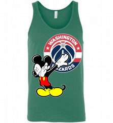 Disney Mickey Mouse Dabbing Washington Wizards Tank - zezetee