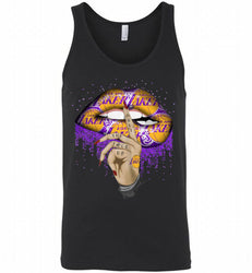 Los Angeles Lakers Lip Shut The Fuck Up Tank