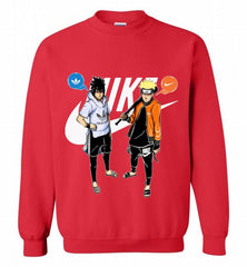 ADIDAS NIKE NARUTO Crewneck Sweatshirt - zezetee
