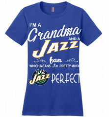 I'M A Grandma And A Utah Jazz Fans Perfect Ladies Perfect - zezetee