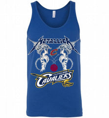 Metallica Cleveland Cavaliers Logo Tank - zezetee