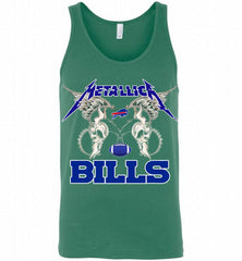 Metallica Buffalo Bills Logo Tank - zezetee