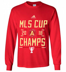 2018 MLS CUP ATLANTA UNITED CHAMPIONSHIP Gildan Long Shirt - zezetee