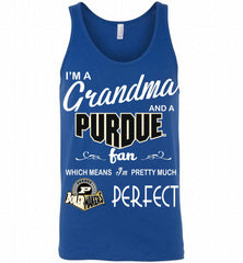 I'M A Grandma And A Purdue Boilermakers Fan Tank - zezetee
