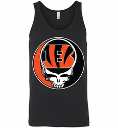 Cincinnati Bengals Grateful Dead Logo Band Tank