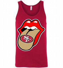 San Francisco 49ers  x The Rolling Stones Logo Tank - zezetee