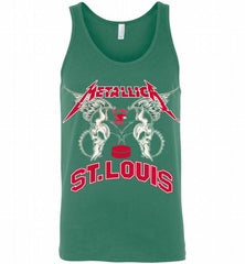 Metallica St Louis Eagles Logo Tank - zezetee