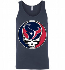 Houston Texans Grateful Dead Logo Band Tank - zezetee