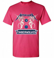 Metallica MinnesotaTimberwolves Logo Shirt - zezetee