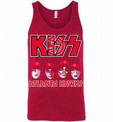Kiss Atlanta Hawks Logo Tank - zezetee
