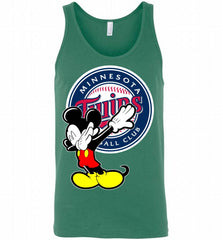 Disney Mickey Mouse Dabbing Minnesota Twins Tank - zezetee
