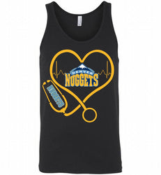Nurse Heartbeat Love Denver Nuggets Tank