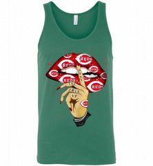 MLB Cincinnati Reds Lip Shut The Fuck Up Tank - zezetee