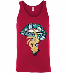 MLB Seattle Mariners Lip Shut The Fuck Up Tank - zezetee