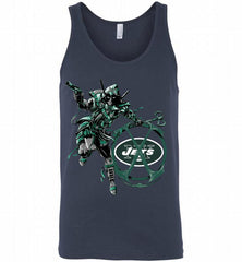 Deadpool Assassin New York Jets Fan Tank - zezetee