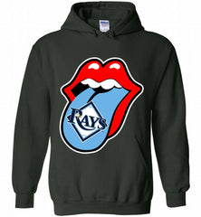 Tampa Bay Rays  x The Rolling Stones Logo Hoodie - zezetee