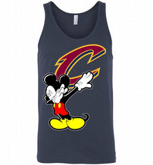 Disney Mickey Mouse Dabbing Cleveland Cavaliers Tank - zezetee