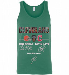 CLEVELAND BAKER MAYFIELD KEVIN LOVE FRANCISCO LINDOR Tank - zezetee