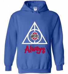 OHIO STATE BUCKEYES DEATHLY HALLOWS ALWAYS GIFT Hoodie - zezetee