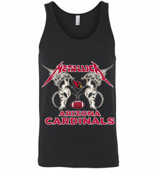 Metallica Arizona Cardinals Logo Tank - zezetee